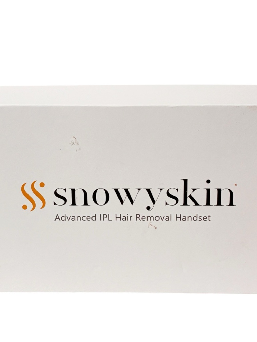 Snowyskin Advanced IPL Hair Removal Handset NEW OPEN BOX Skincare